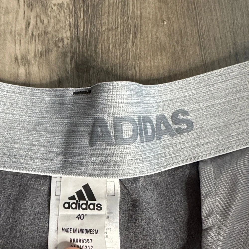 adidas Charcoal Flat Front Shorts